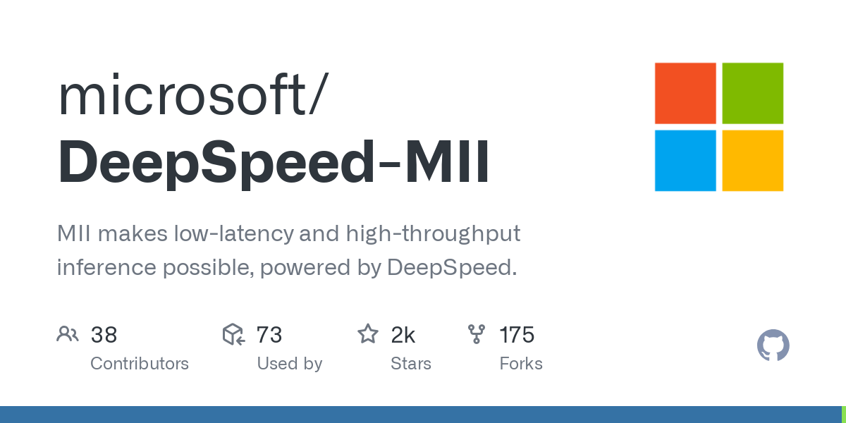 DeepSpeed MII