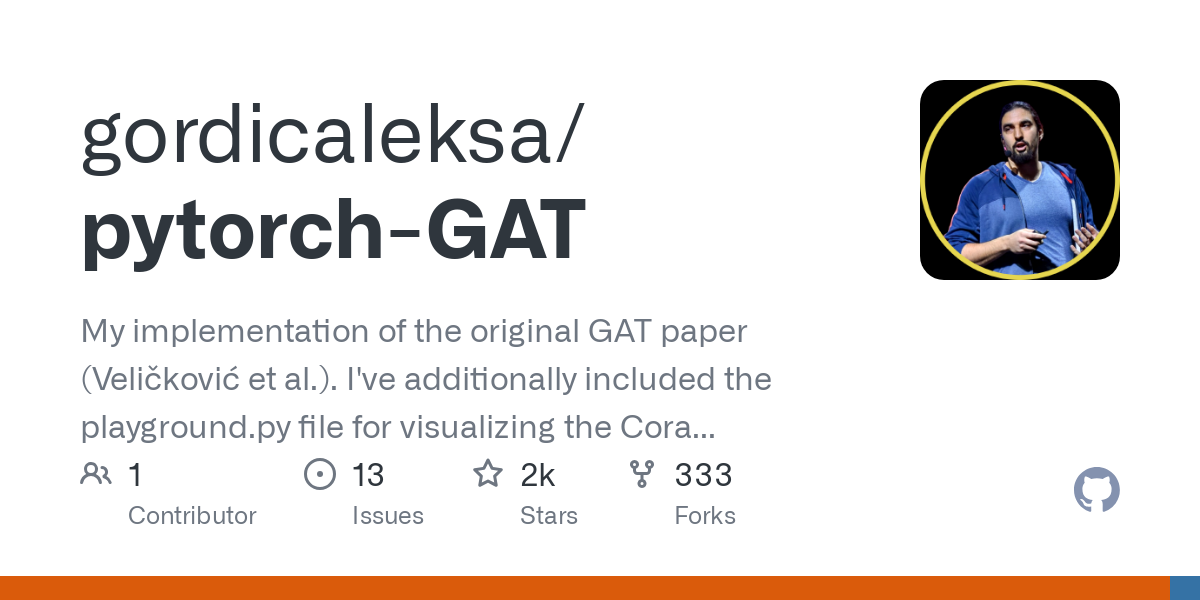pytorch GAT