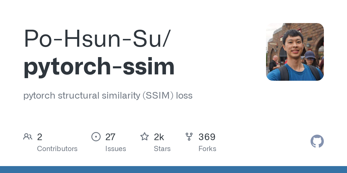 pytorch ssim