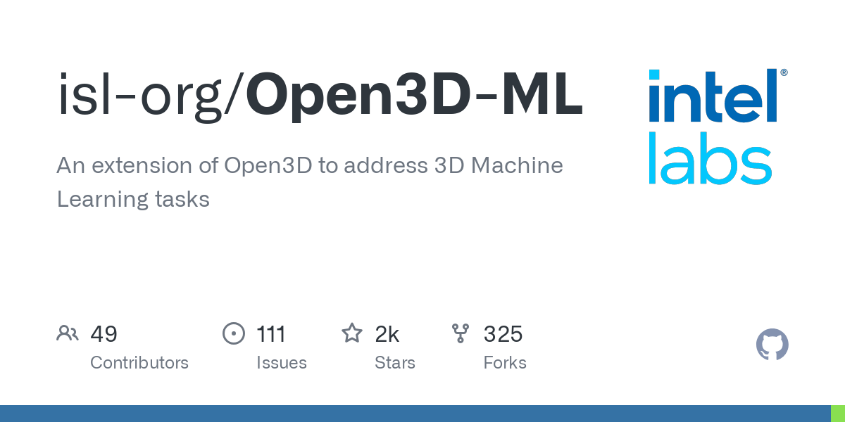 Open3D ML