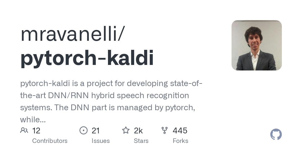 pytorch kaldi