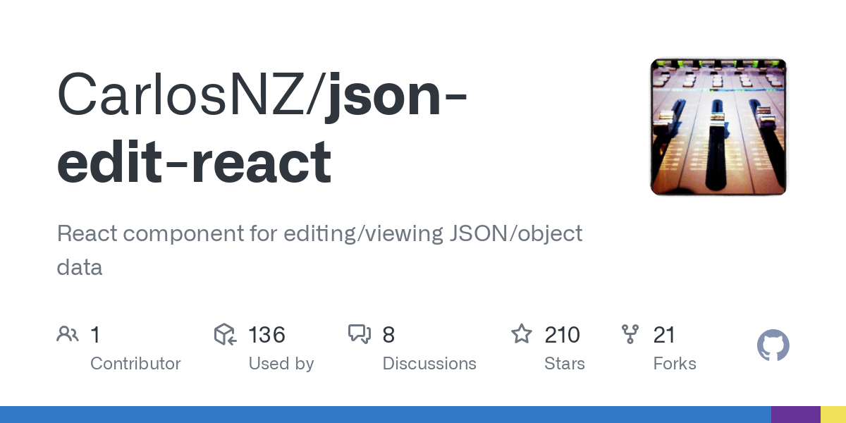json edit react
