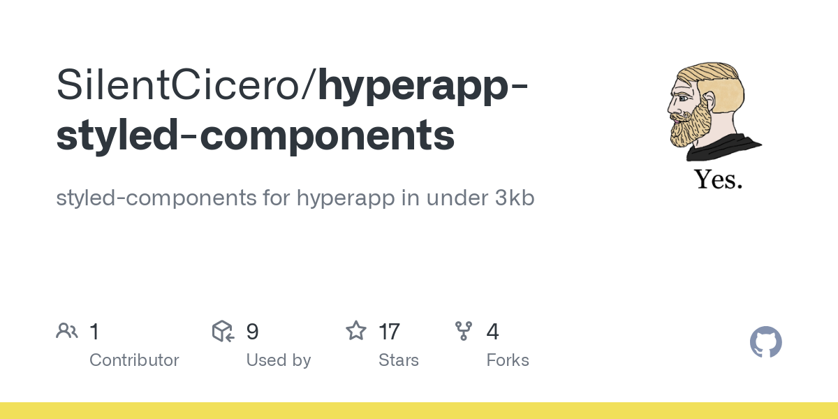 hyperapp styled components