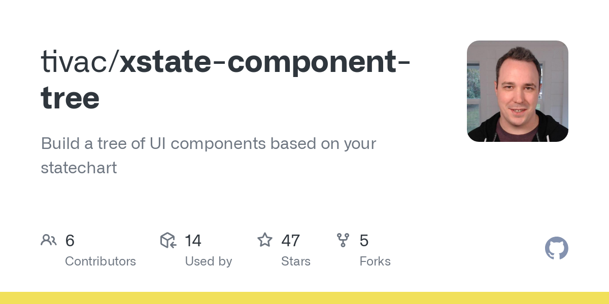 xstate component tree