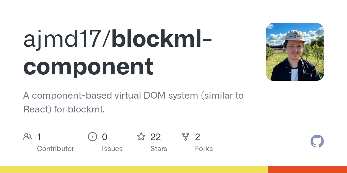 blockml component