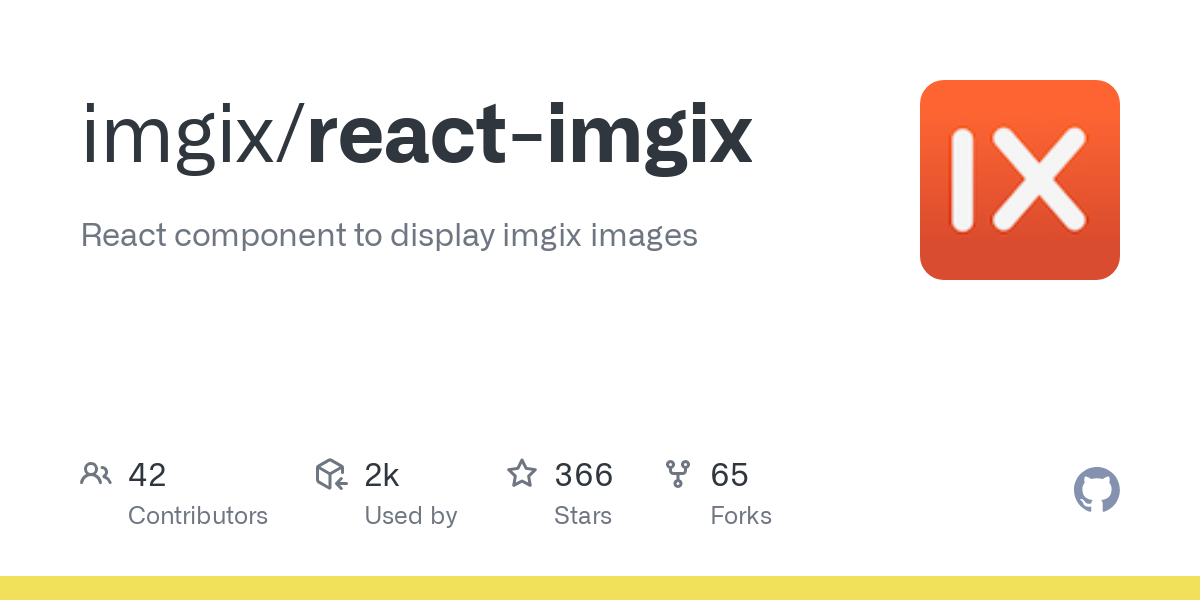 react imgix