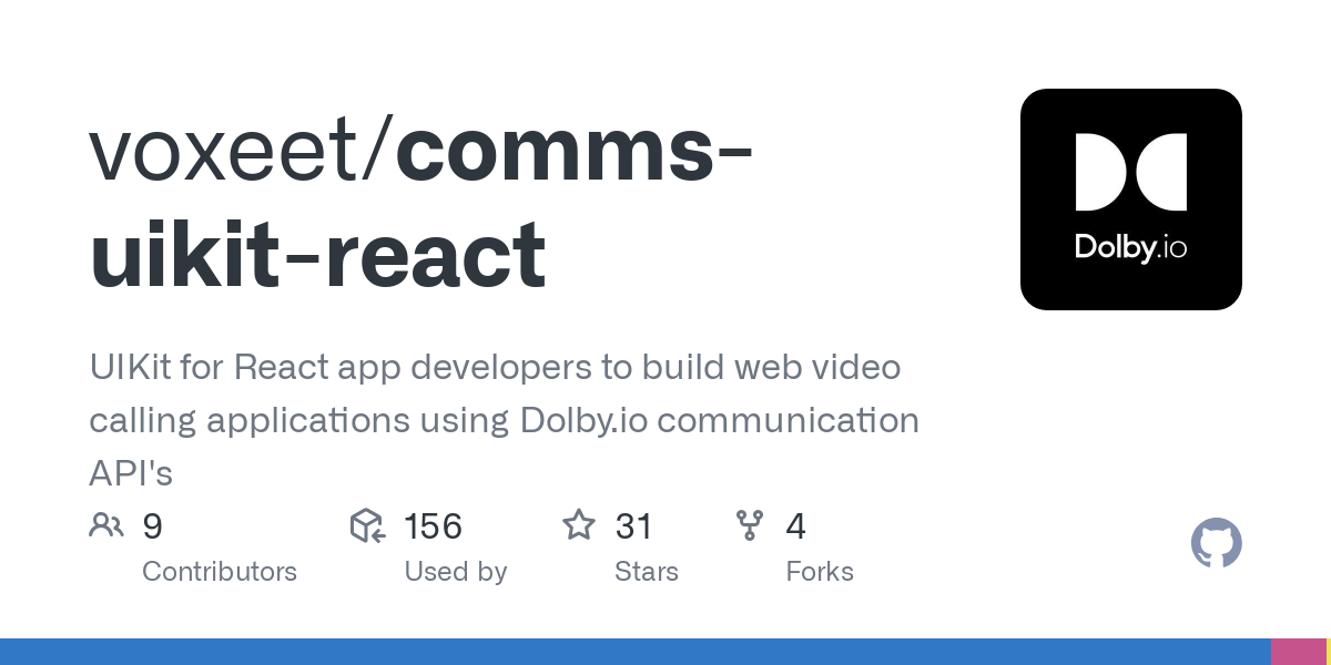 comms uikit react