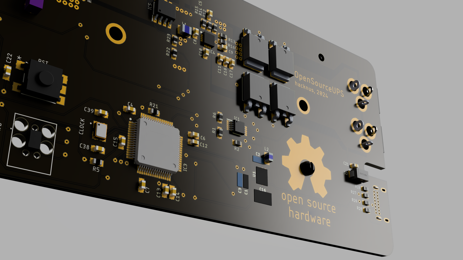 Visualização de PCB