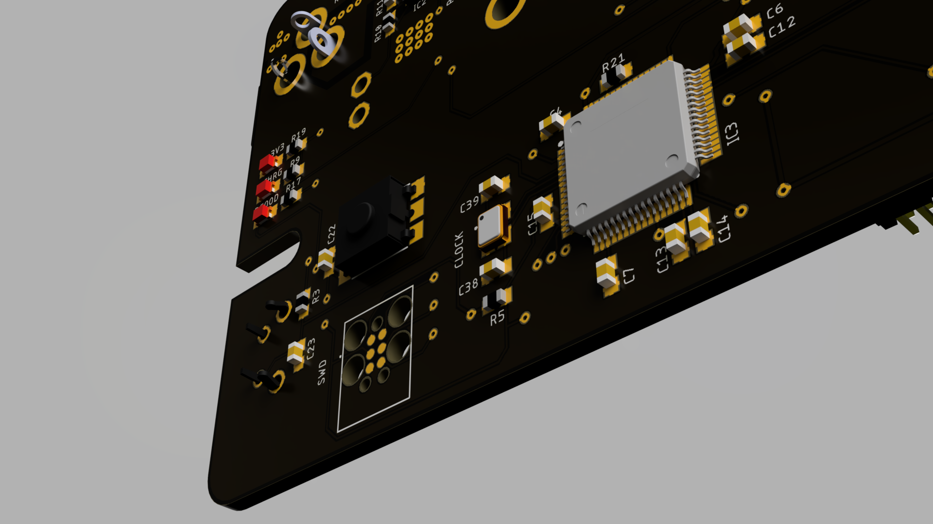 Visualização de PCB