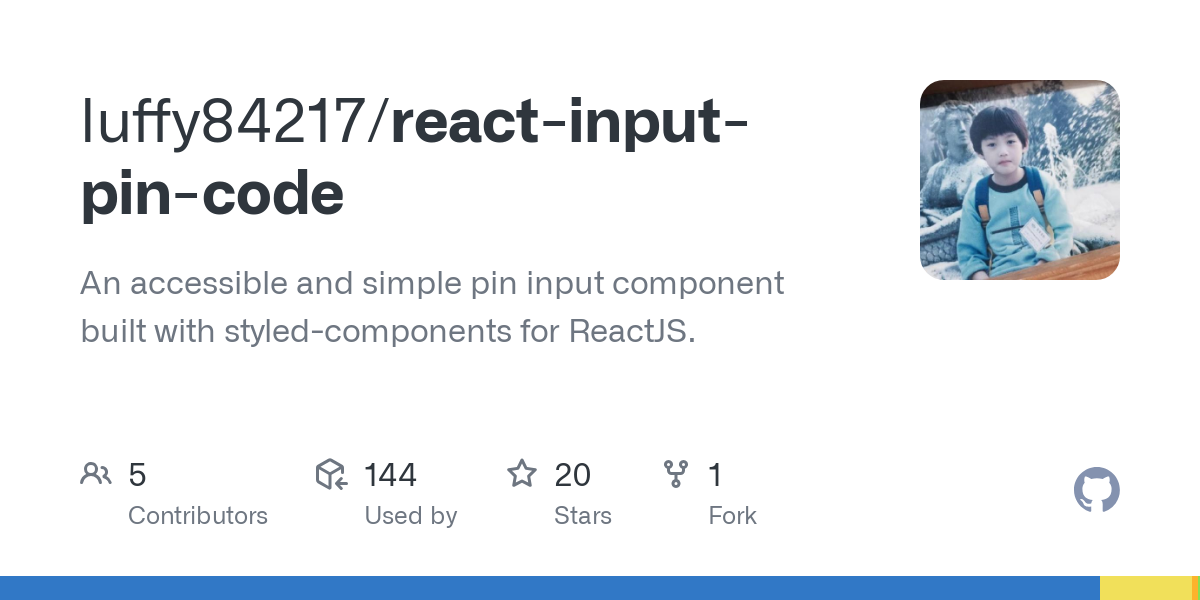 react input pin code
