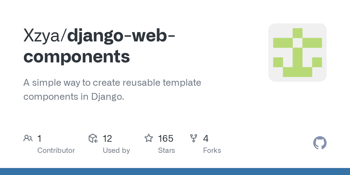 django web components