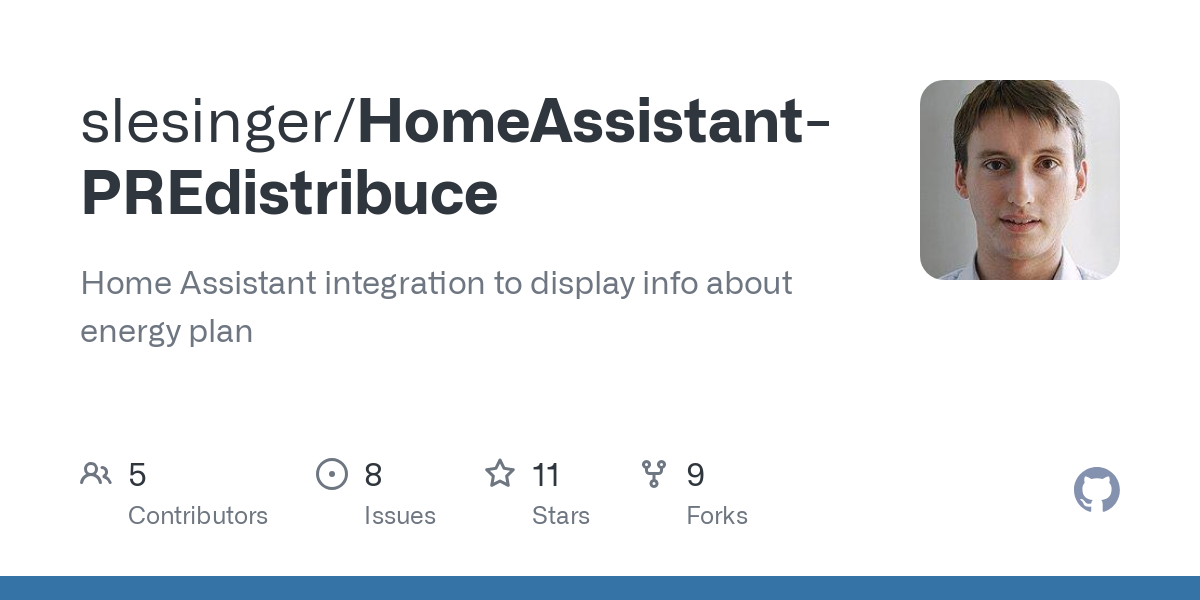 HomeAssistant PREdistribuce