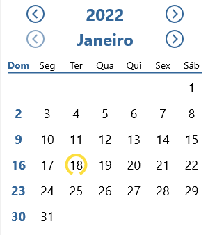 Bild der Komponente auf Portugiesisch