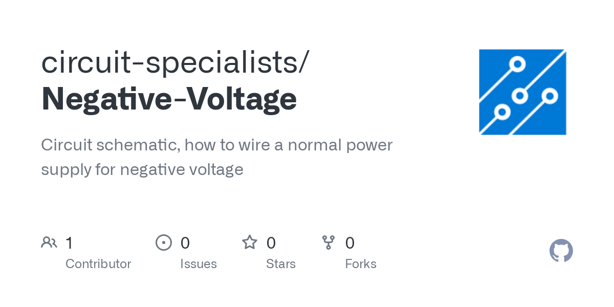 Negative Voltage