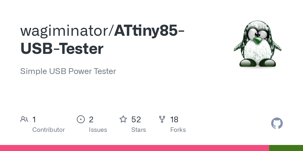 ATtiny85 USB Tester