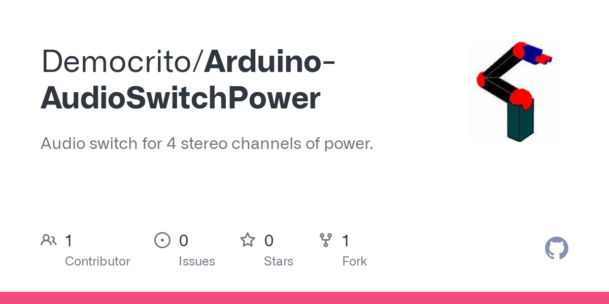 Arduino AudioSwitchPower