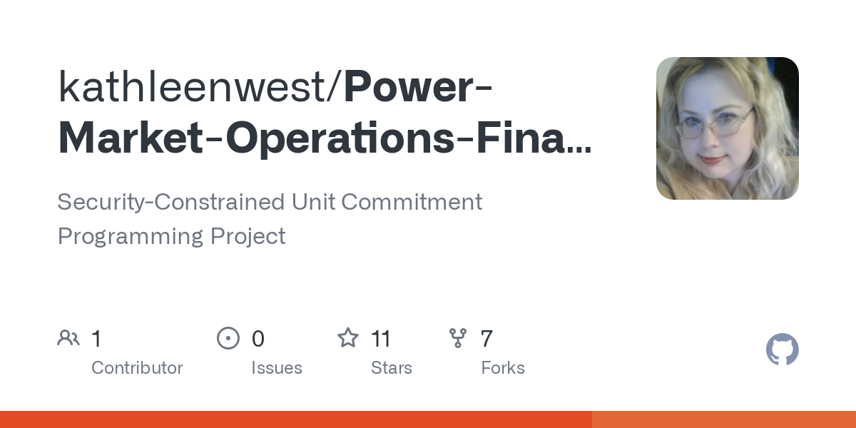Power Market Operations Final Project Unit Commitment