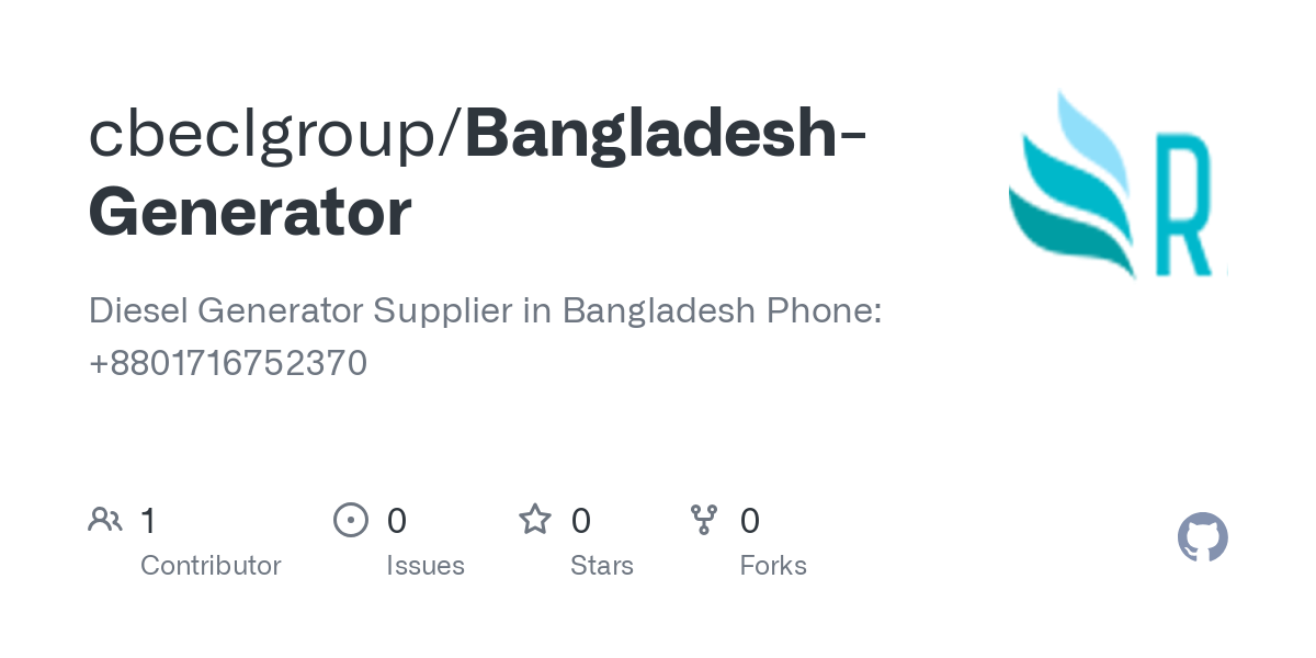 Bangladesh Generator