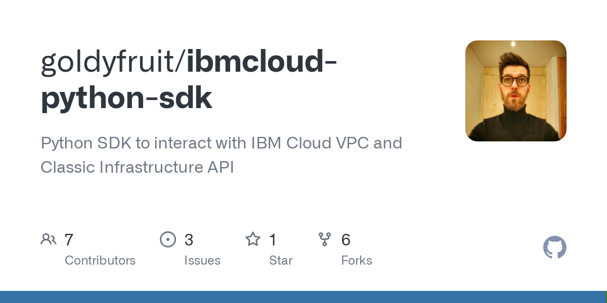 ibmcloud python sdk