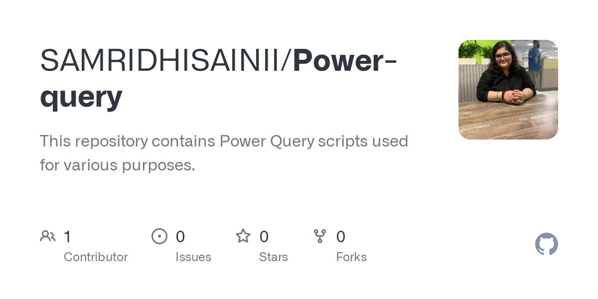 Power query