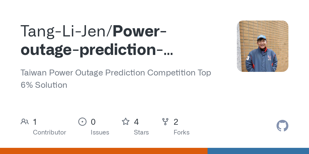 Power outage prediction competition