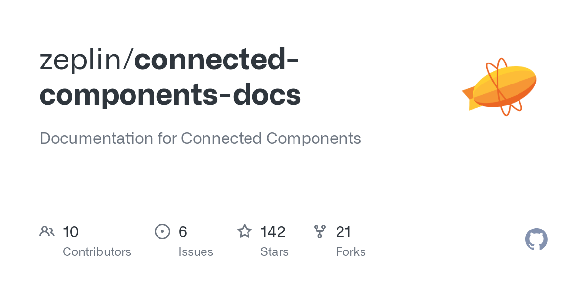 connected components docs
