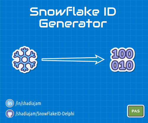 Schneeflocken -IDs für Delphi