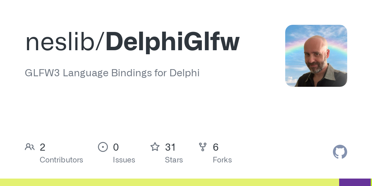 DelphiGlfw