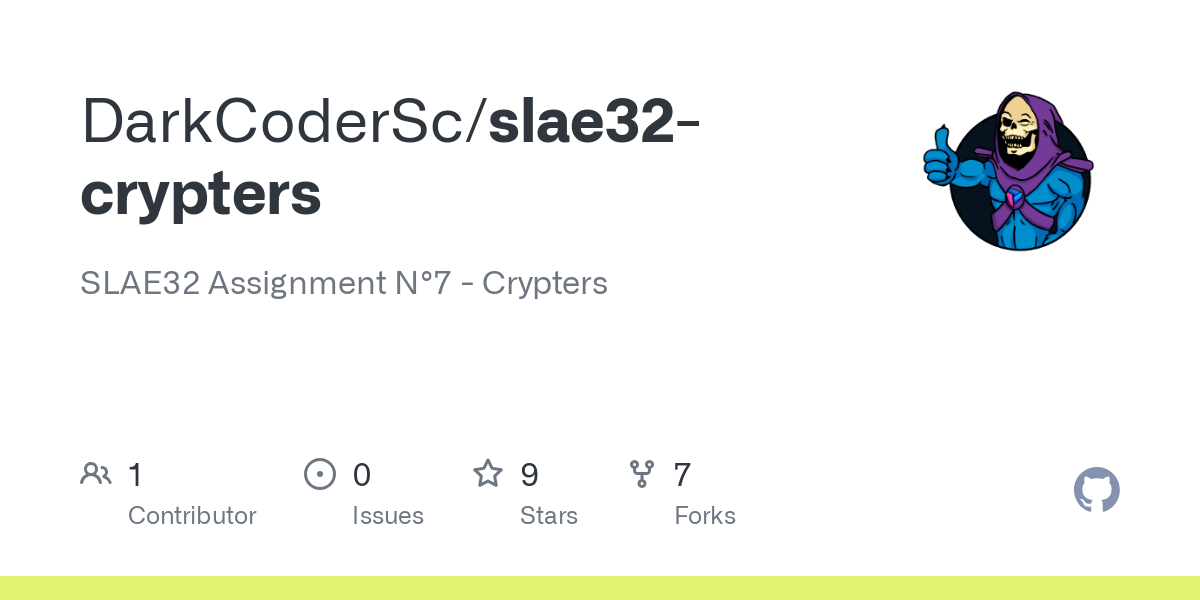 slae32 crypters