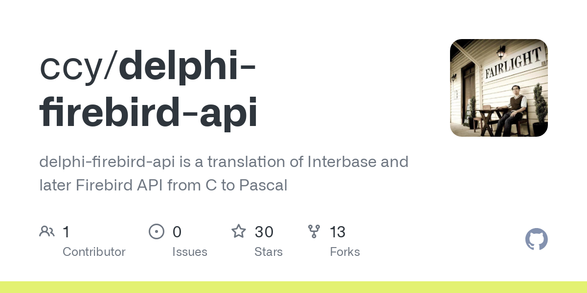 delphi firebird api
