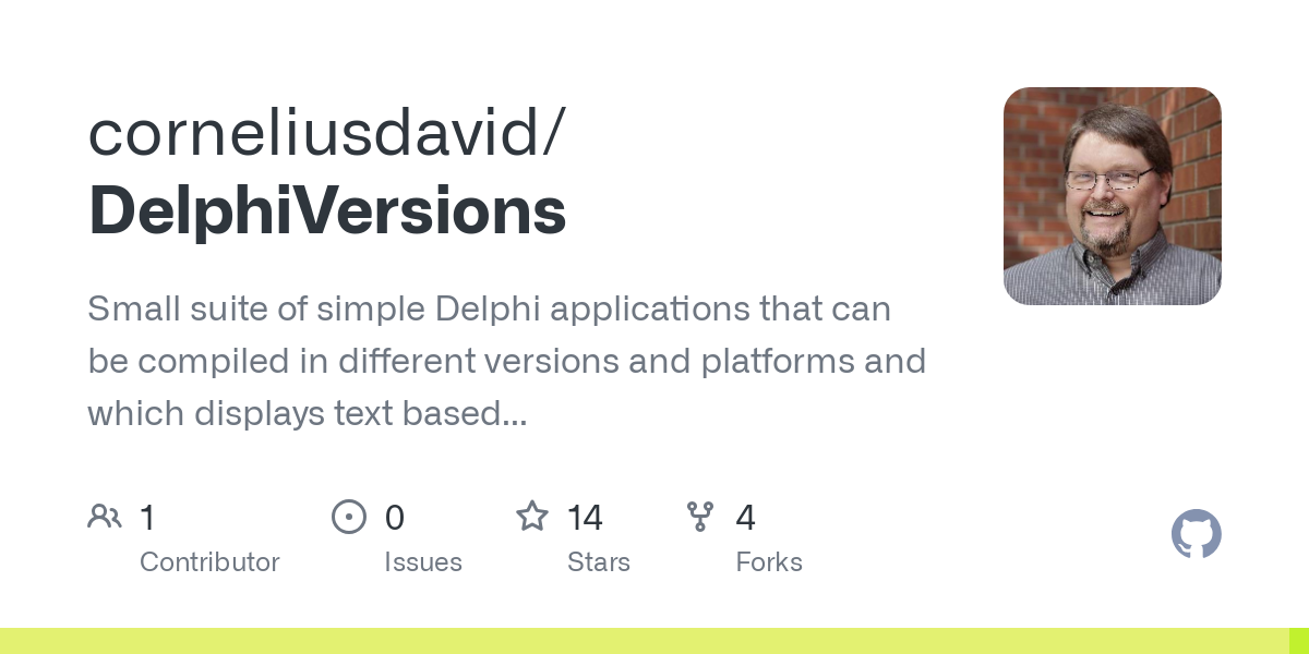 DelphiVersions