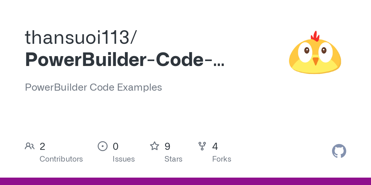 PowerBuilder Code Examples