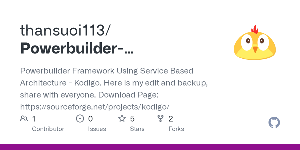 Powerbuilder Framework Using Service Based Architecture Kodigo