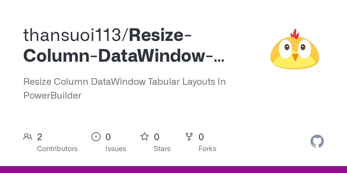 Resize Column DataWindow Tabular Layouts In PowerBuilder