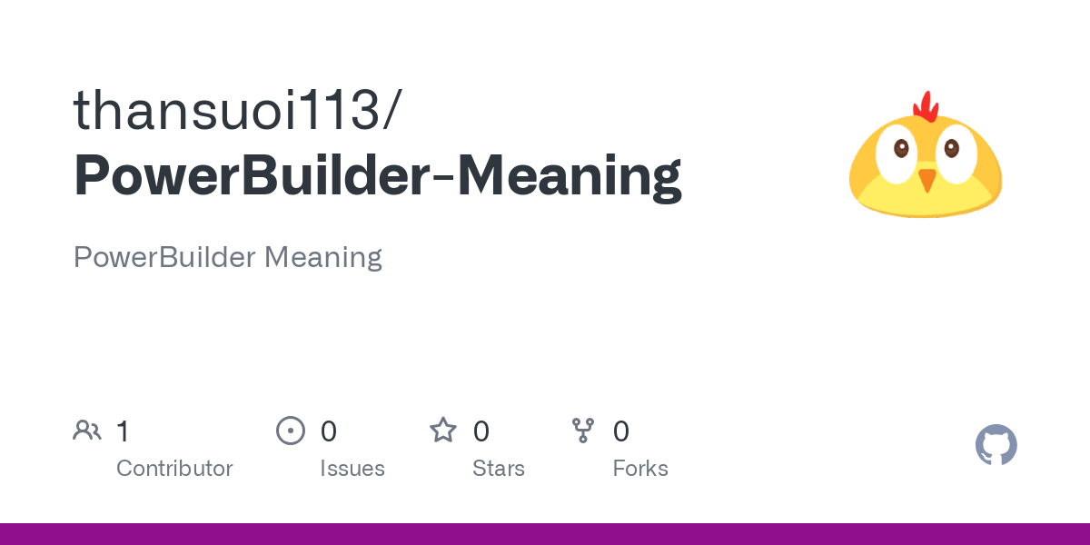PowerBuilder Meaning