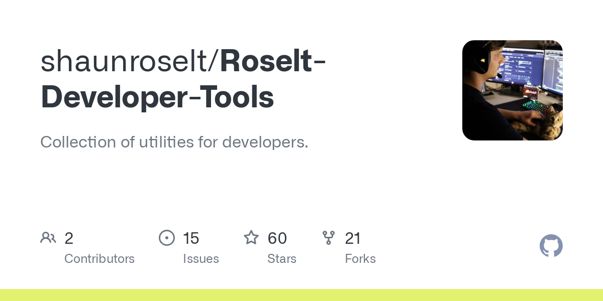 Roselt Developer Tools