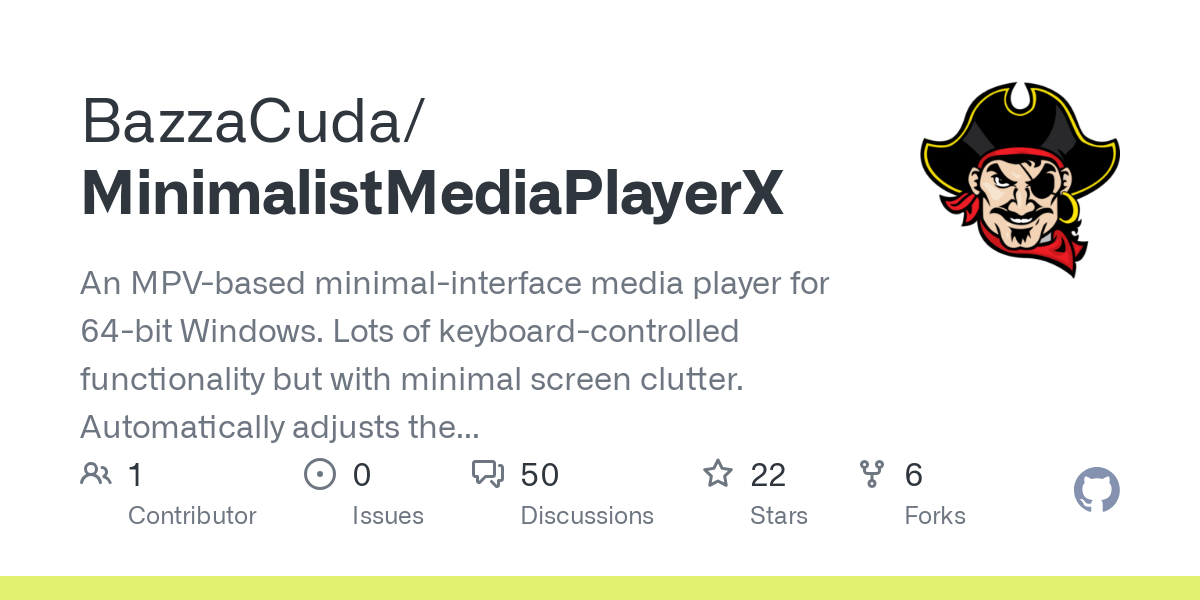 MinimalistMediaPlayerX