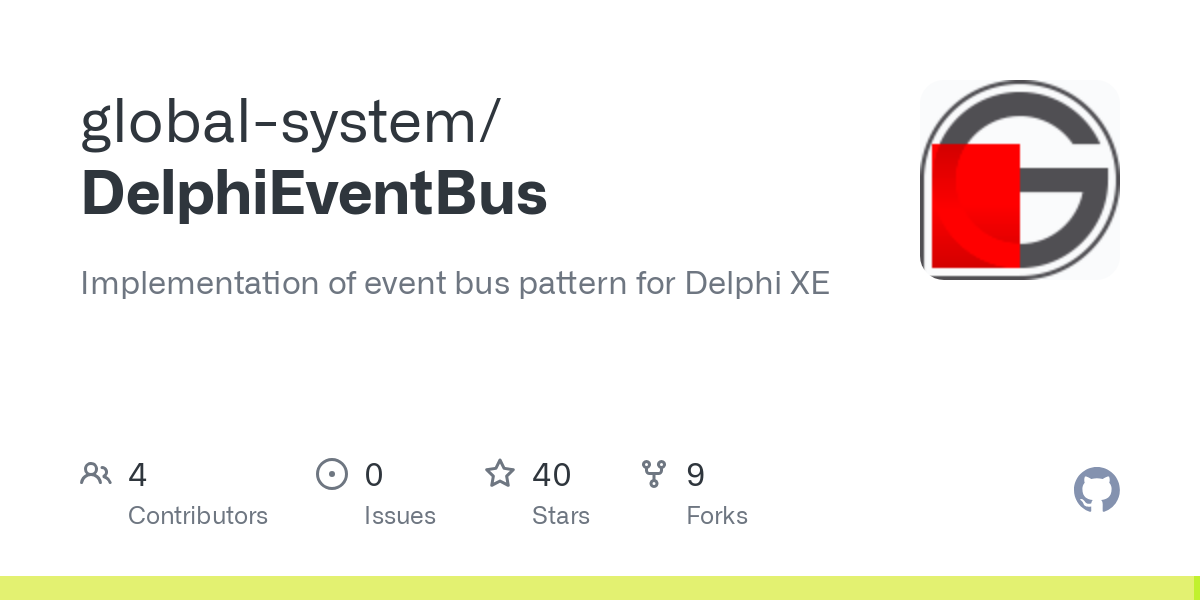 DelphiEventBus