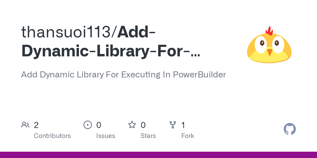 Add Dynamic Library For Executing In PowerBuilder