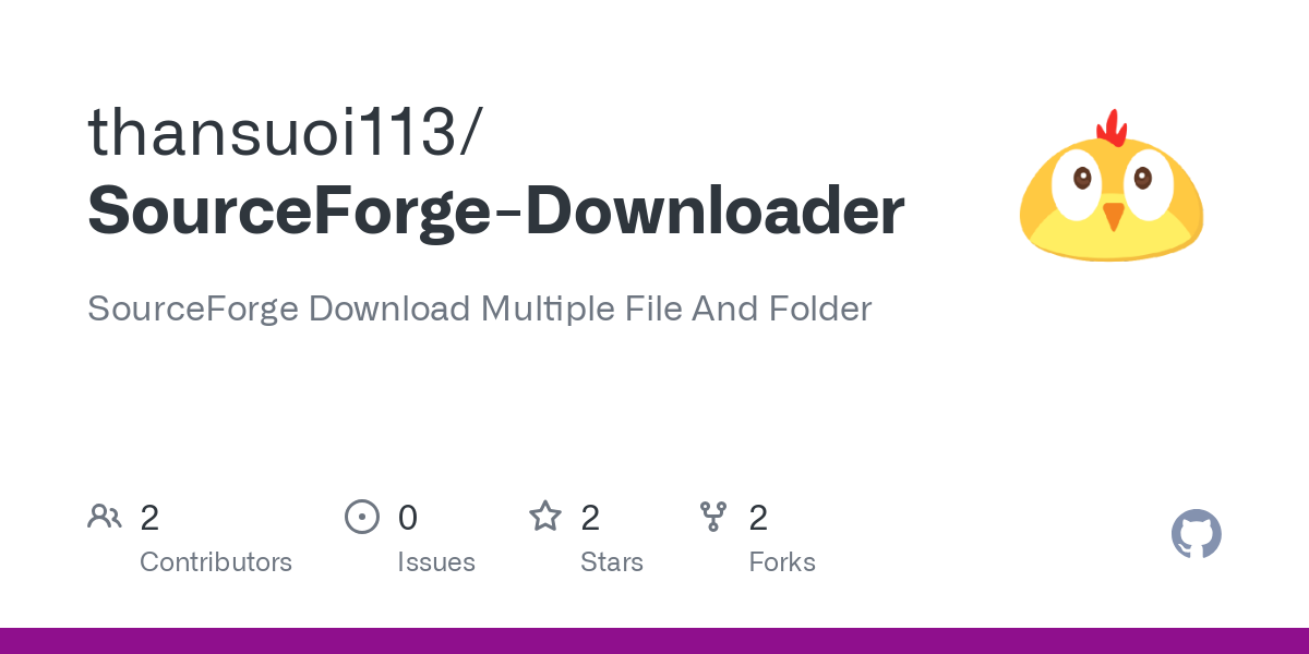 SourceForge Downloader