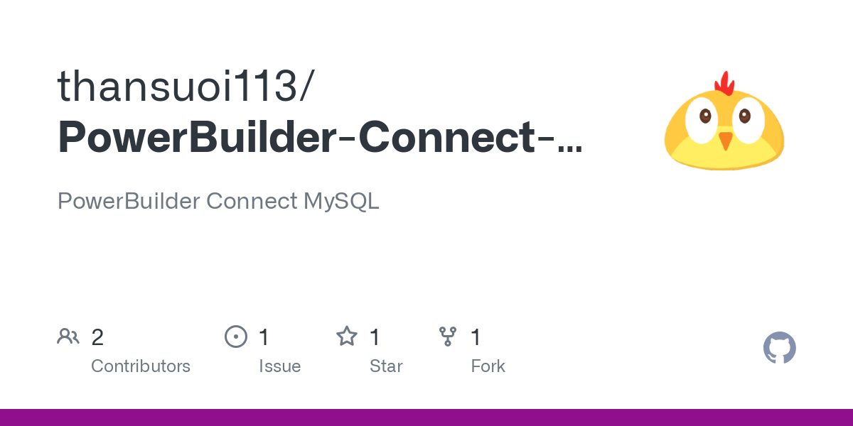 PowerBuilder Connect MySQL