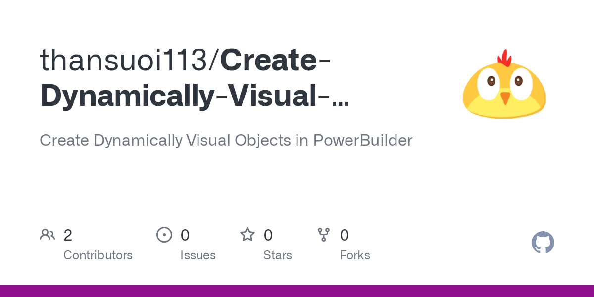 Create Dynamically Visual Objects in PowerBuilder