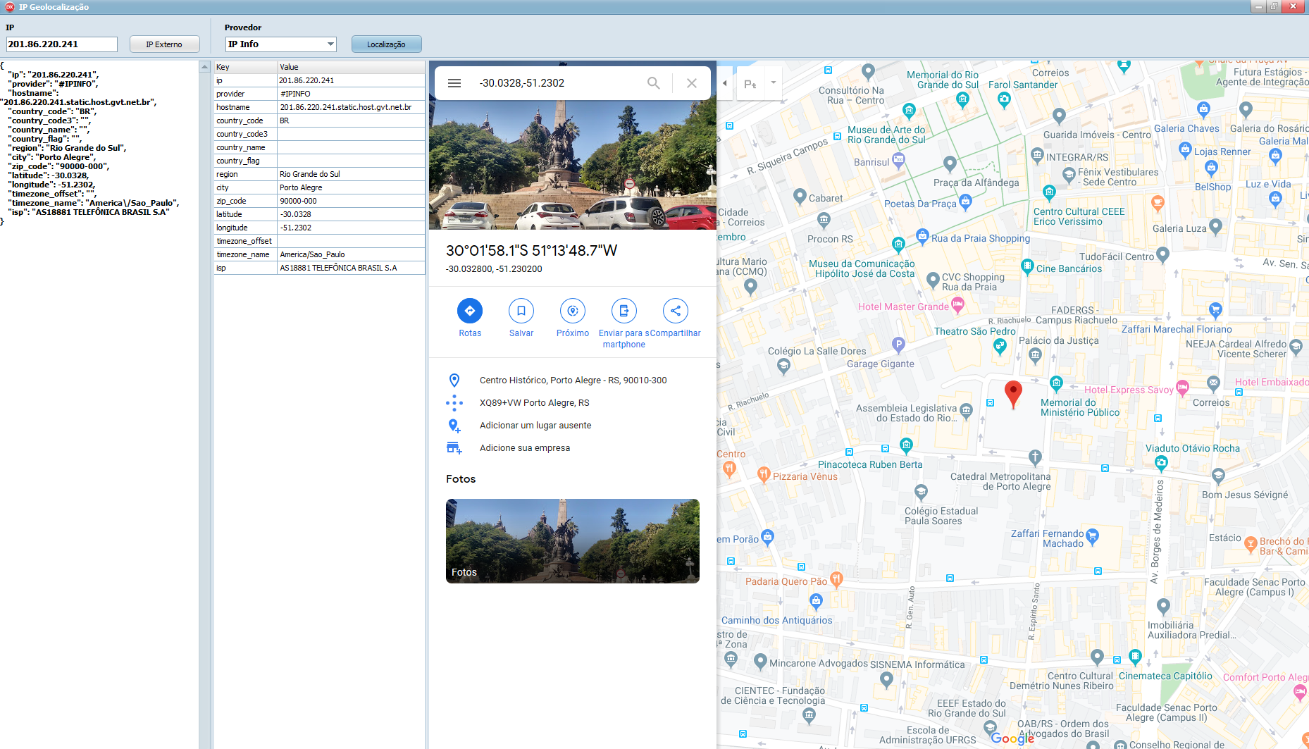IP -Geolokalisierung