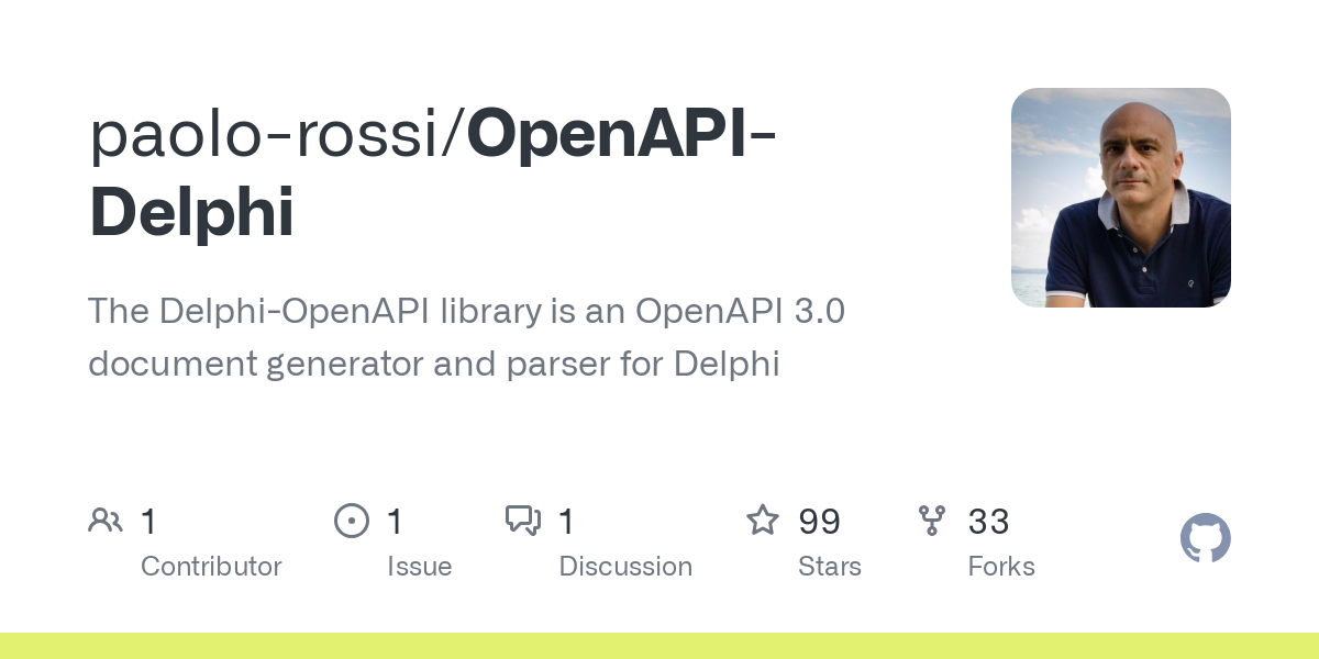 OpenAPI Delphi
