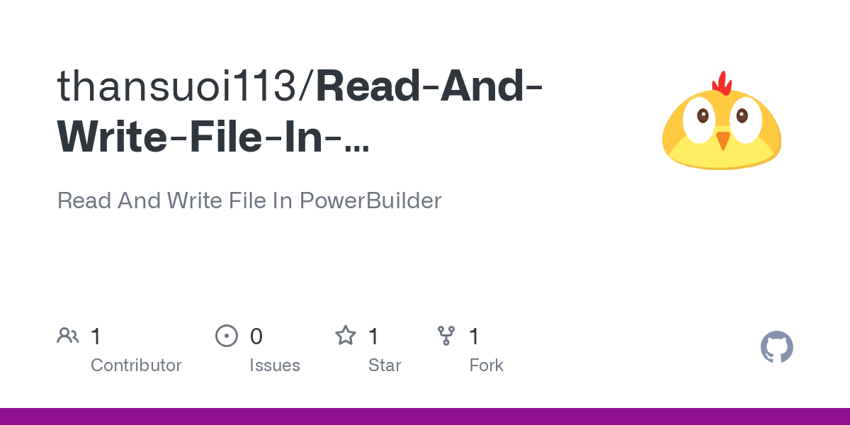 Read And Write File In PowerBuilder