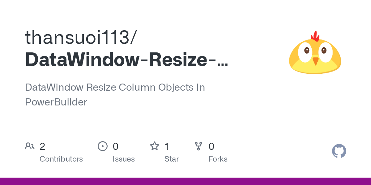 DataWindow Resize Column Objects In PowerBuilder