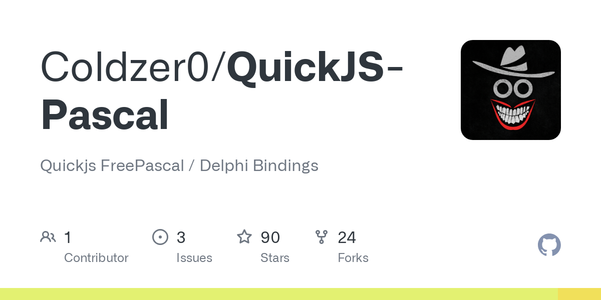 QuickJS Pascal