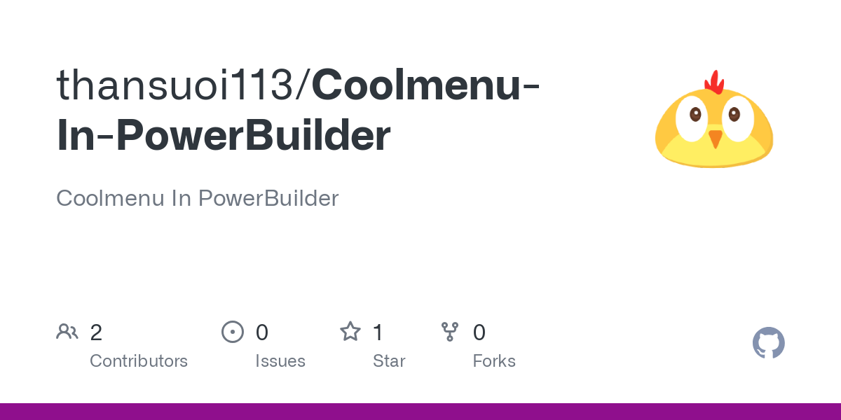 Coolmenu In PowerBuilder