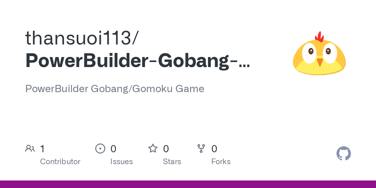 PowerBuilder Gobang Game