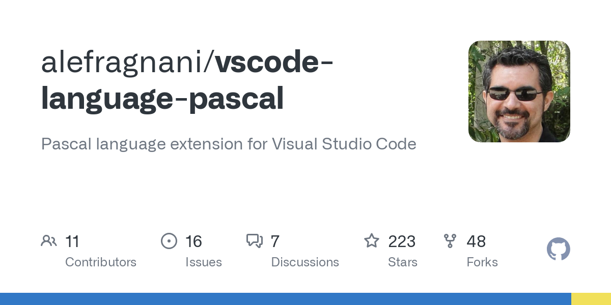 vscode language pascal